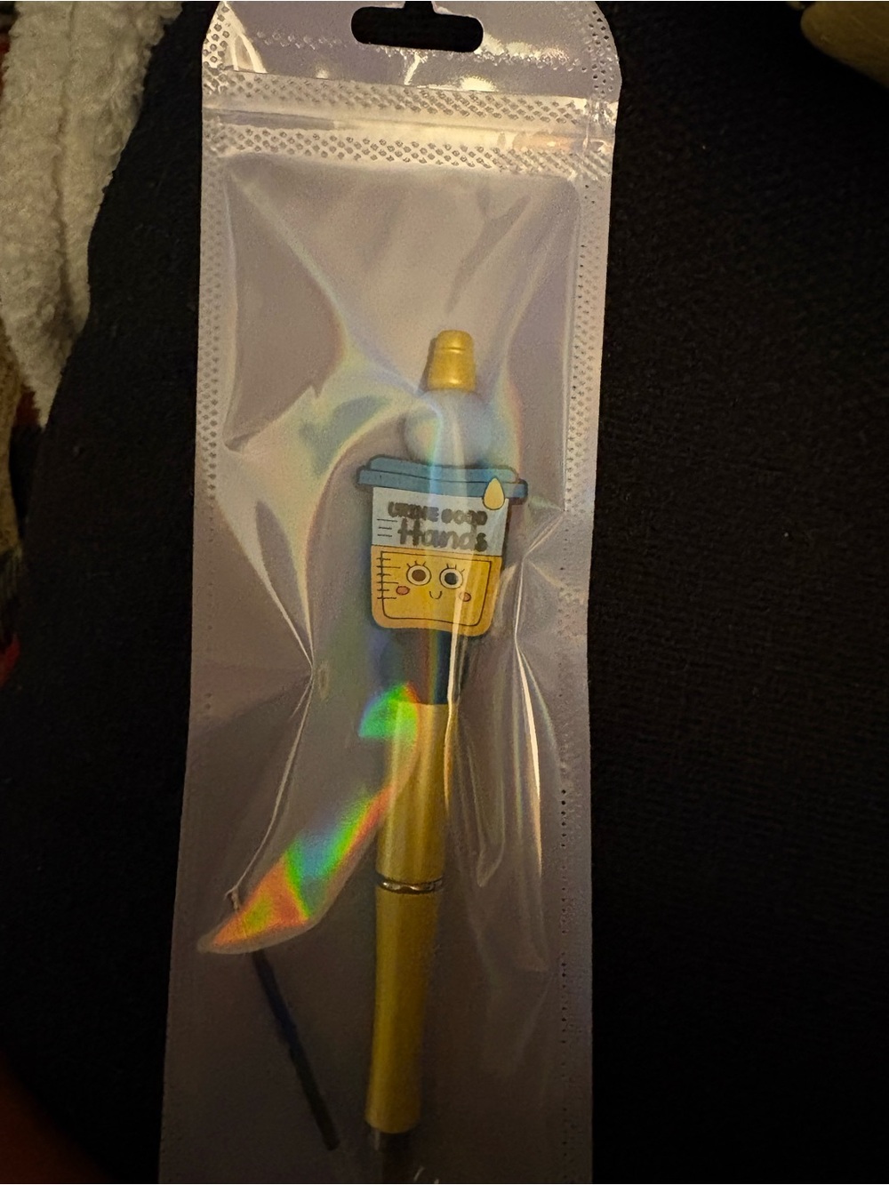 Cute Yellow Drink-Themed Ballpoint Pen - Brand: (none)